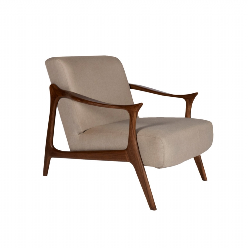 Walnut Series Lounge Chair 