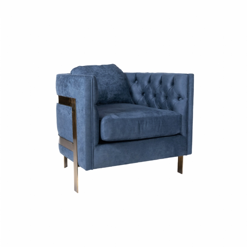 Cassatt Blue Armchair