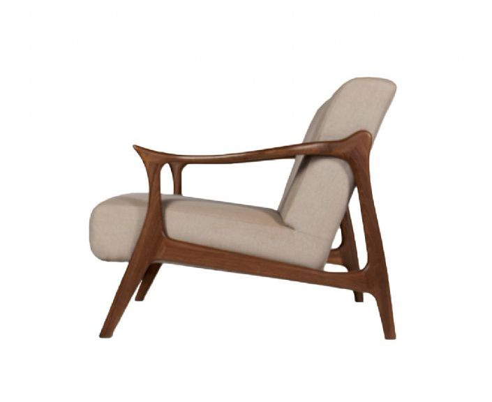 Walnut Series Lounge Chair 