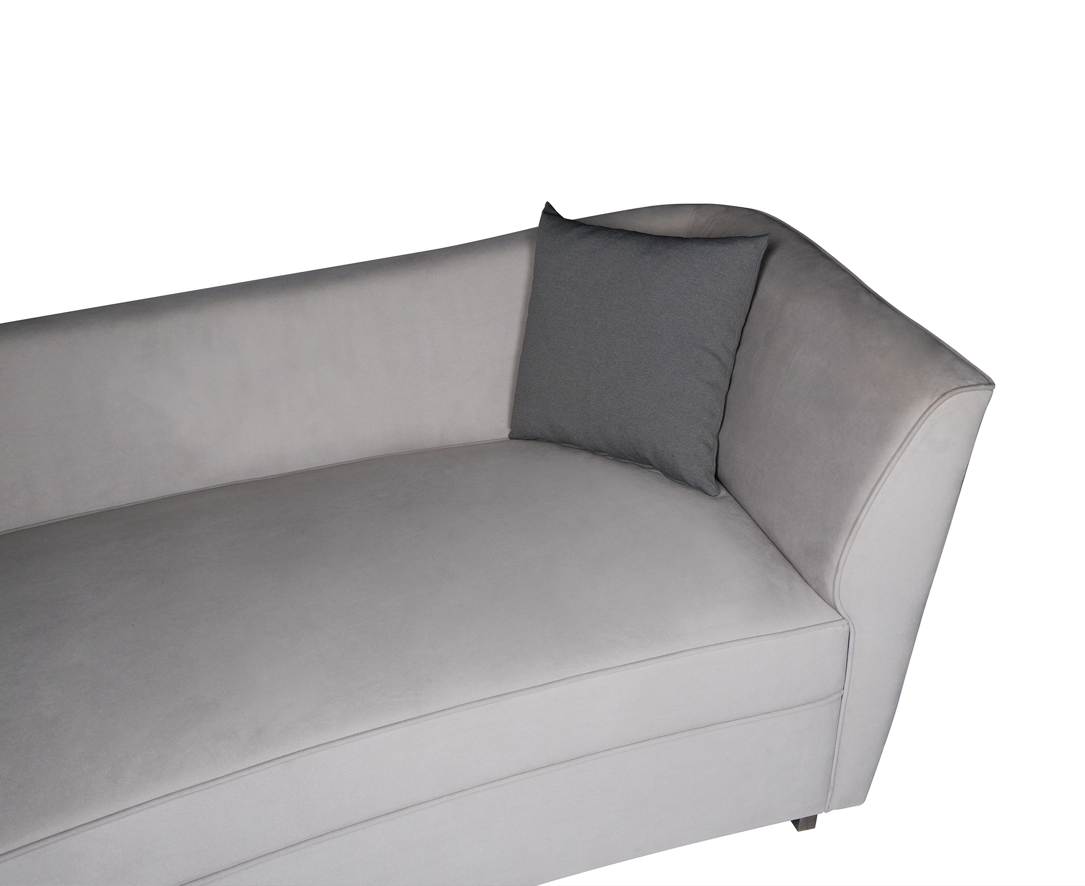 Lofty One-Arm Curved Sofa